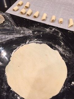 rolled dough