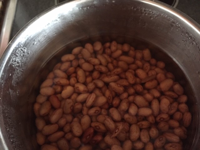 Soak beans