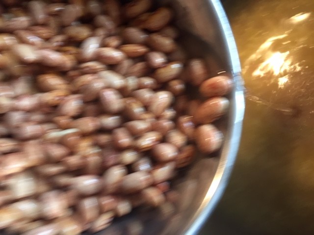 add whole beans