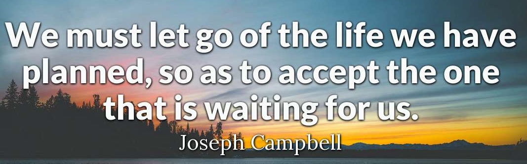 A quote by joseph campbell on the sunset.